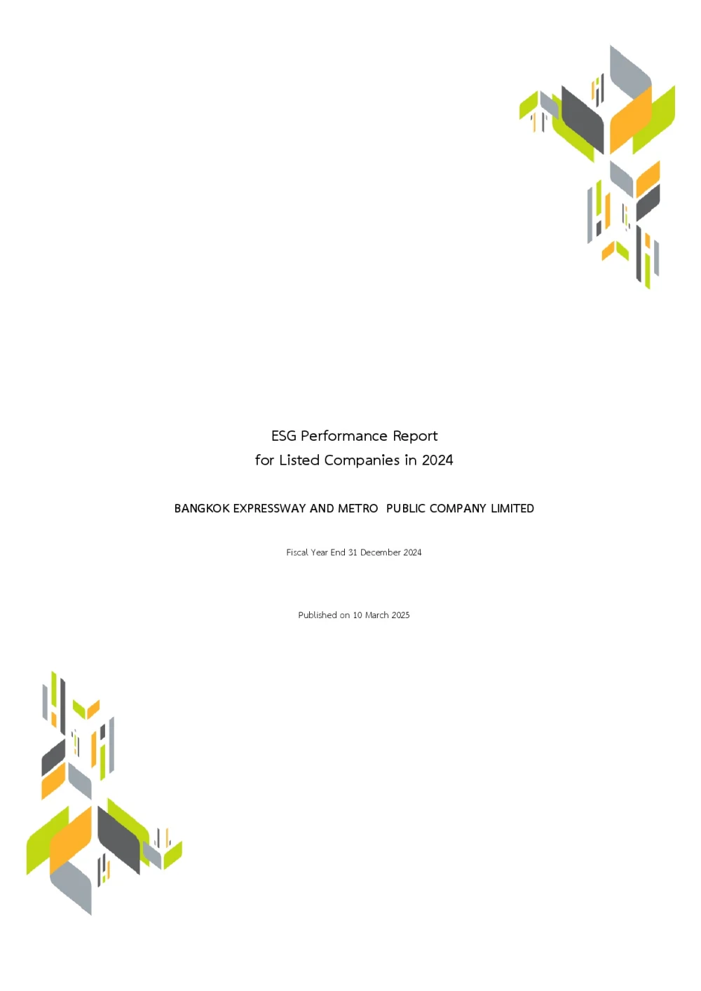 ESG Performance Report 2024