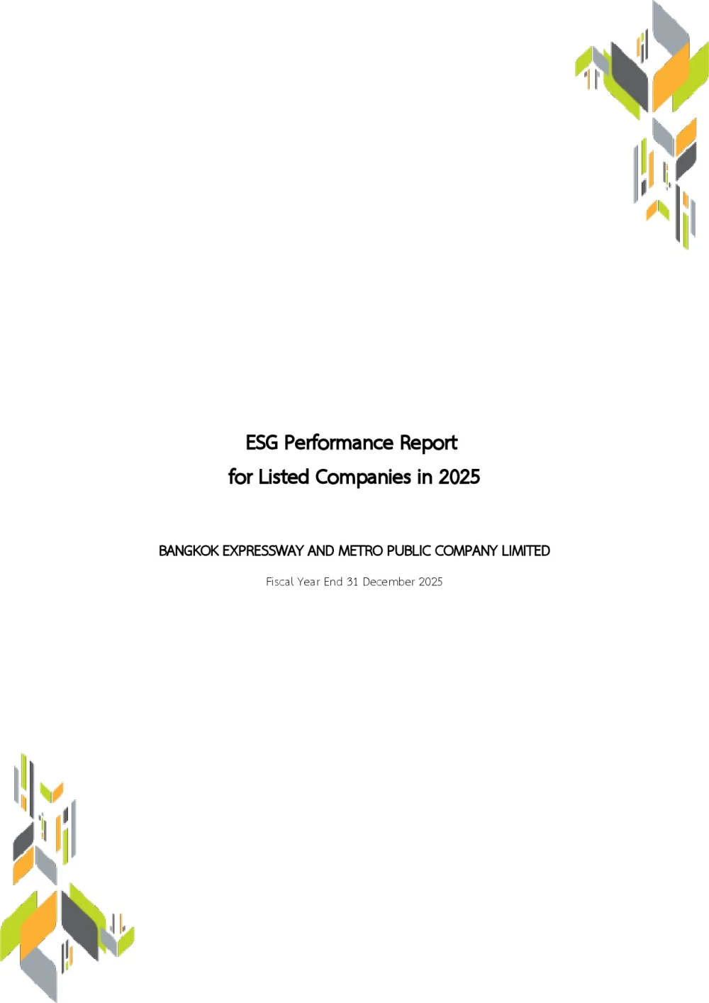 ESG Performance Report 2025
