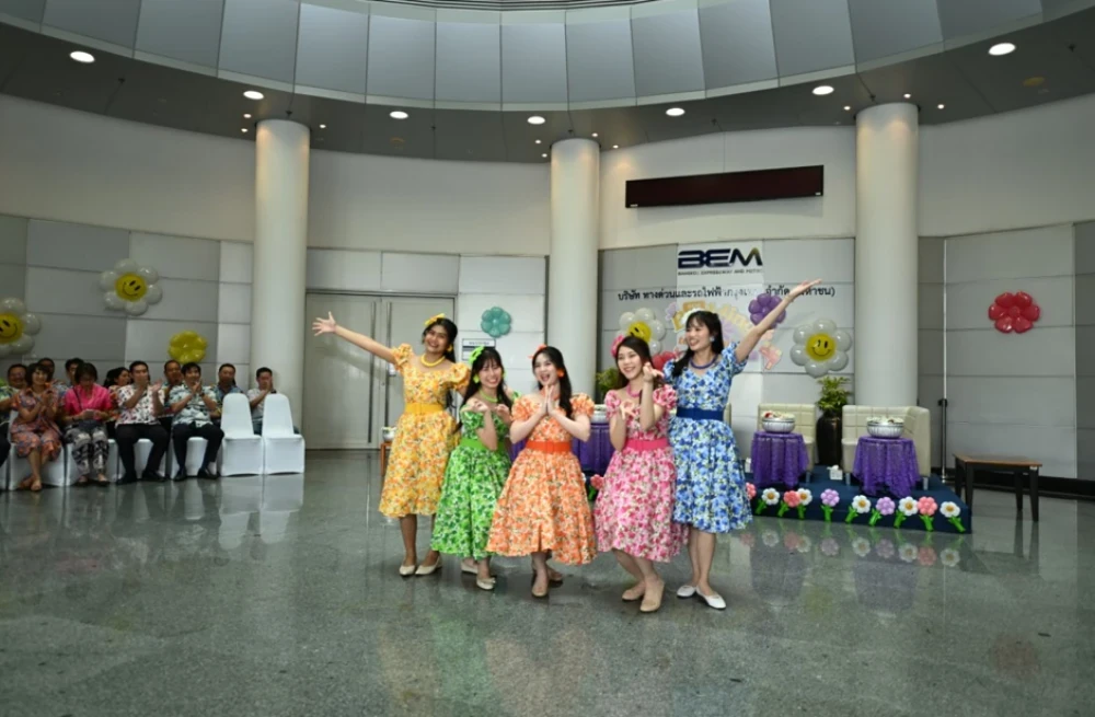 Budding to Blooming Activity for the Songkran Festival