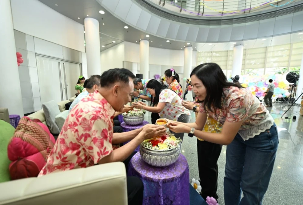 Budding to Blooming Activity for the Songkran Festival