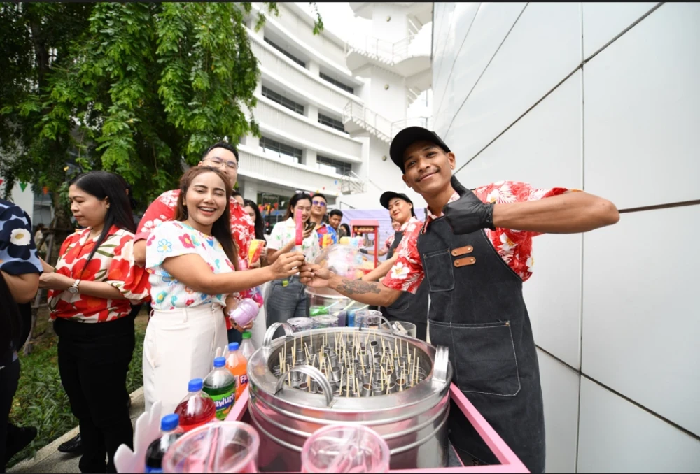 Budding to Blooming Activity for the Songkran Festival