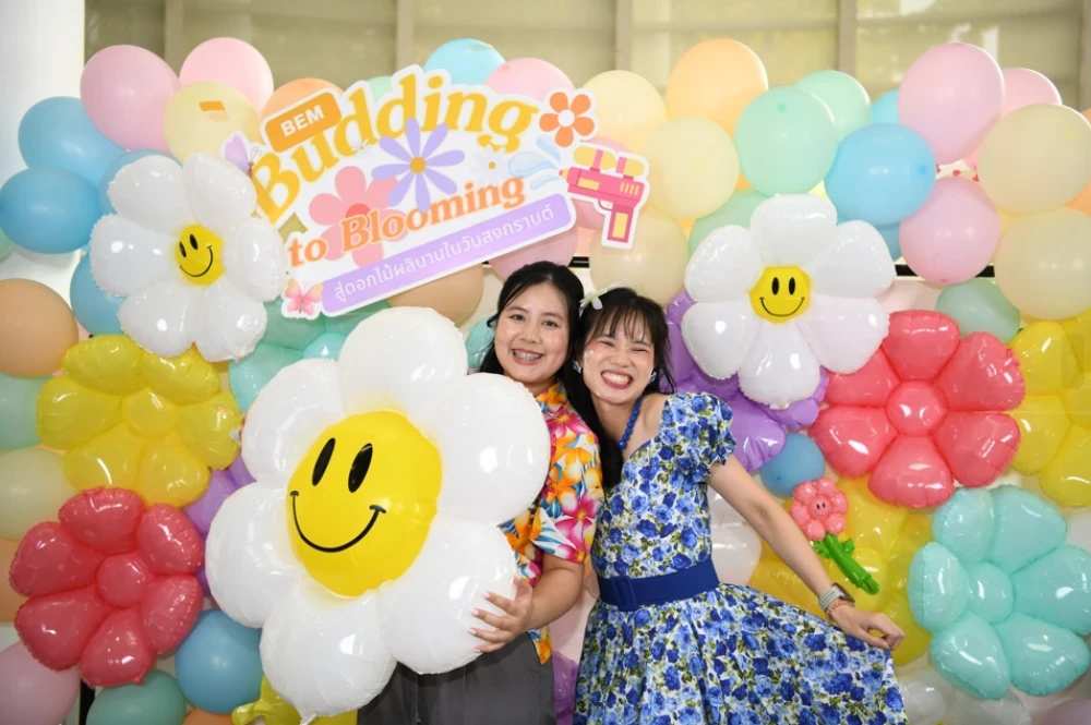 Budding to Blooming Activity for the Songkran Festival