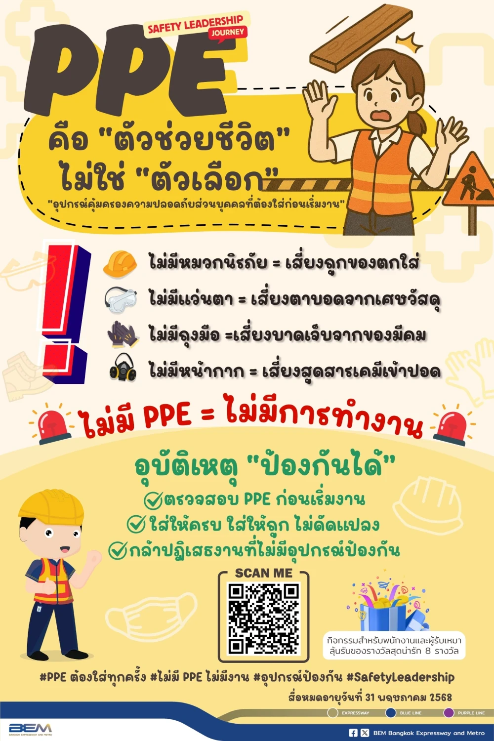 “Safety Leadership Journey: Walk Around 2025” Project