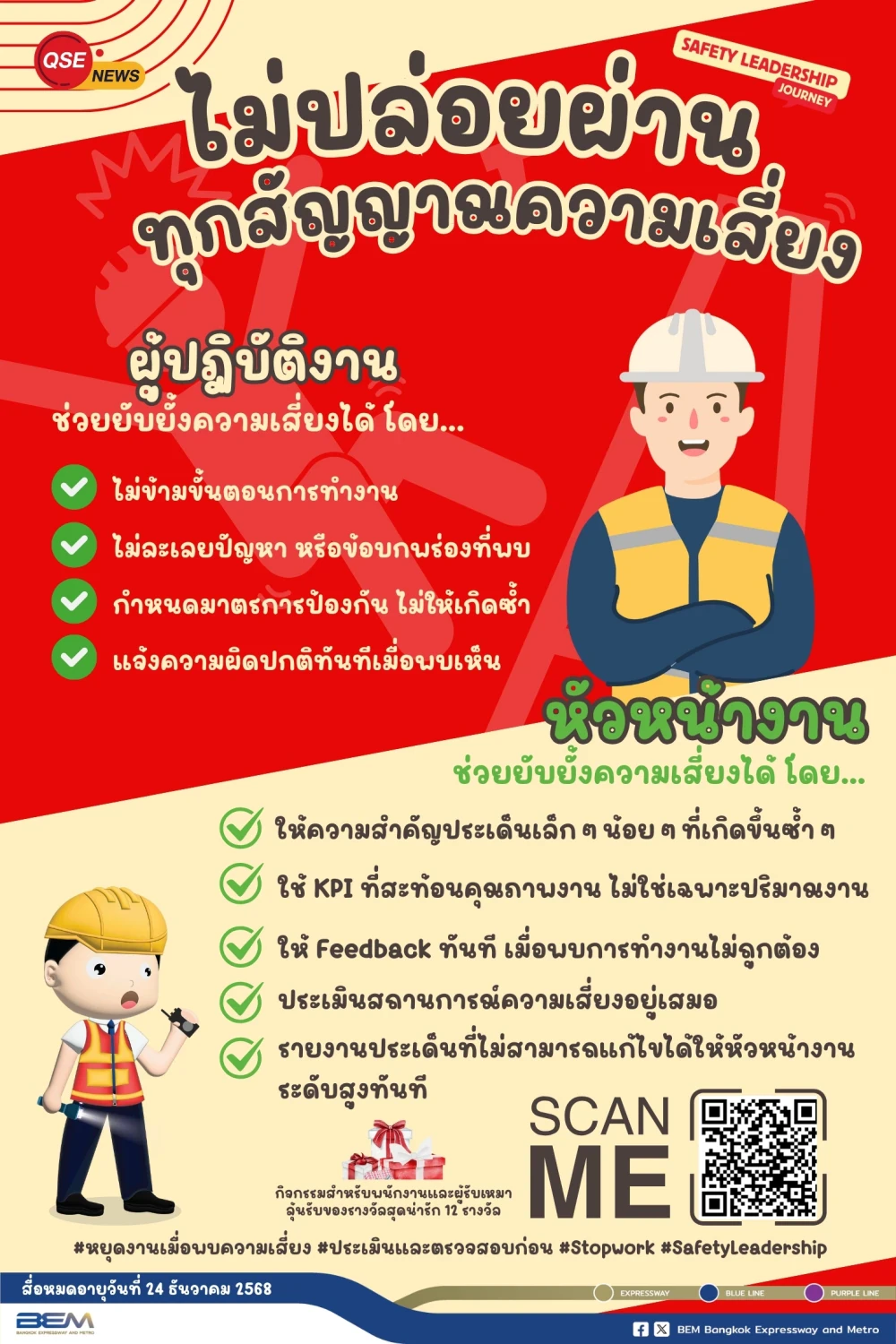 “Safety Leadership Journey: Walk Around 2025” Project