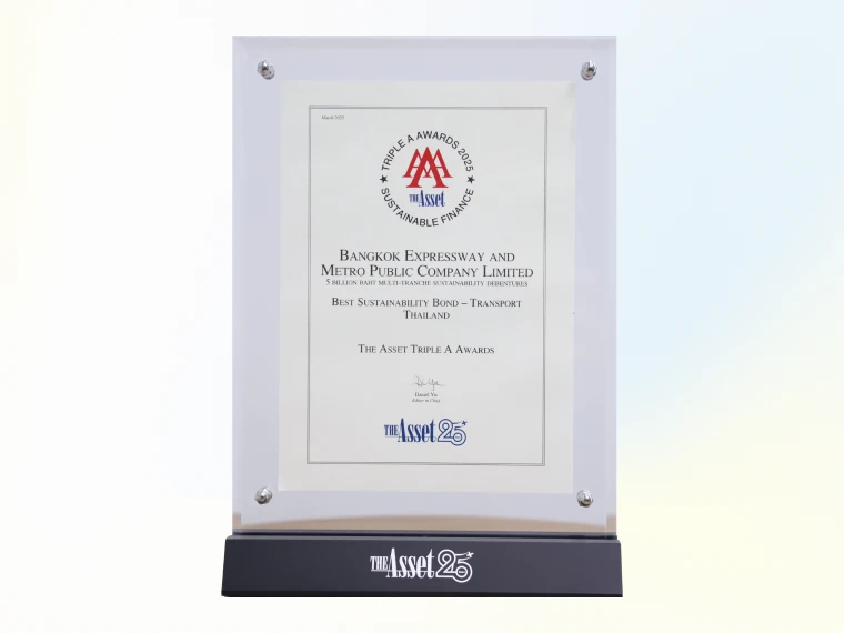 Best Sustainability Bond — Transport Award