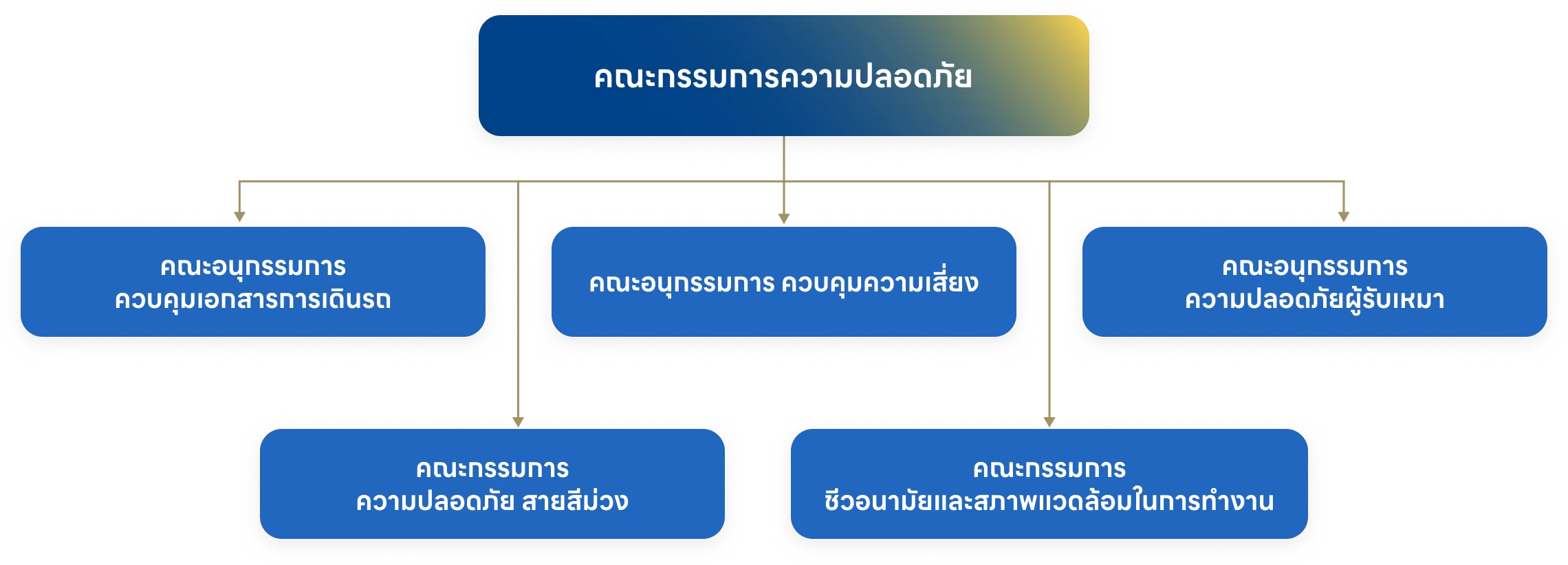 โครงสร้างคณะกรรมการความปลอดภัย